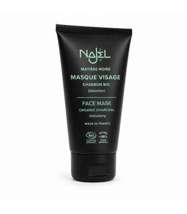 Maska do Twarzy Organiczny Węgiel Drzewny 75ml Najel FACE MASK Charcoal  - zdjęcie główne produktu
