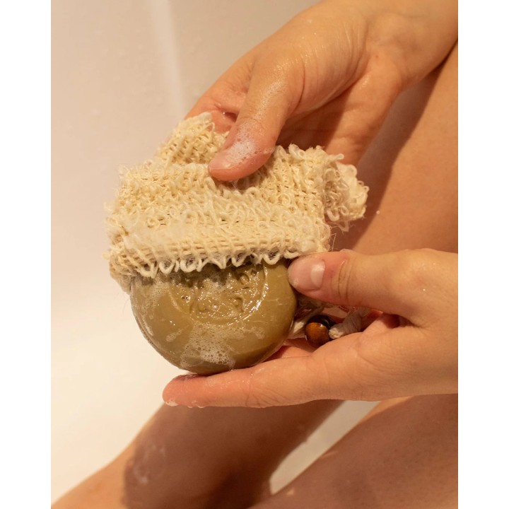 Woreczek na Mydło z Bawełny i Sizalu Najel SOAP COTTON SISAL - zdjęcie produktu