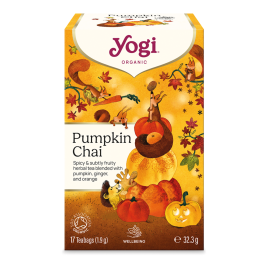 Herbata BIO PUMPKIN CHAI Czaj z dynią BIO YOGI TEA 17 torebek x 1,9 g - zdjęcie produktu