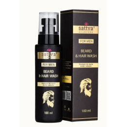 SATTVA MENS CHARCOAL FACEWASH 100 ml - zdjęcie produktu