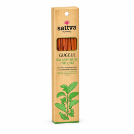 Naturalne Kadzidła w Patyczkach Guggul Balsamowiec Indyjski 30g Sattva - zdjęcie produktu