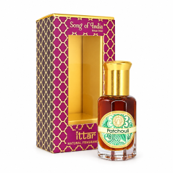 Olejek perfumowany roll on PATCHOULI NOIR 10 ml Luxurious Veda Song of India