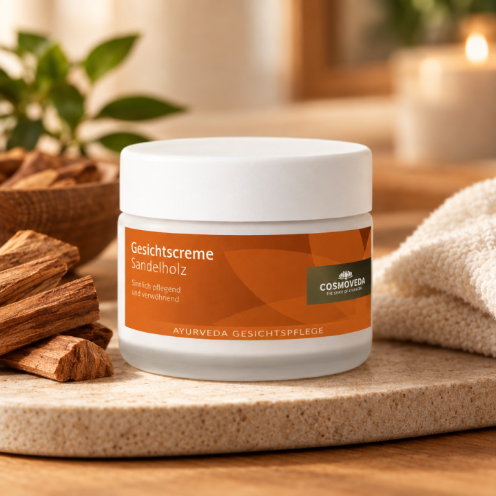 Luksusowy krem do twarzy z ekstraktem z drzewa sandałowego 50ml Cosmoveda - zdjęcie produktu