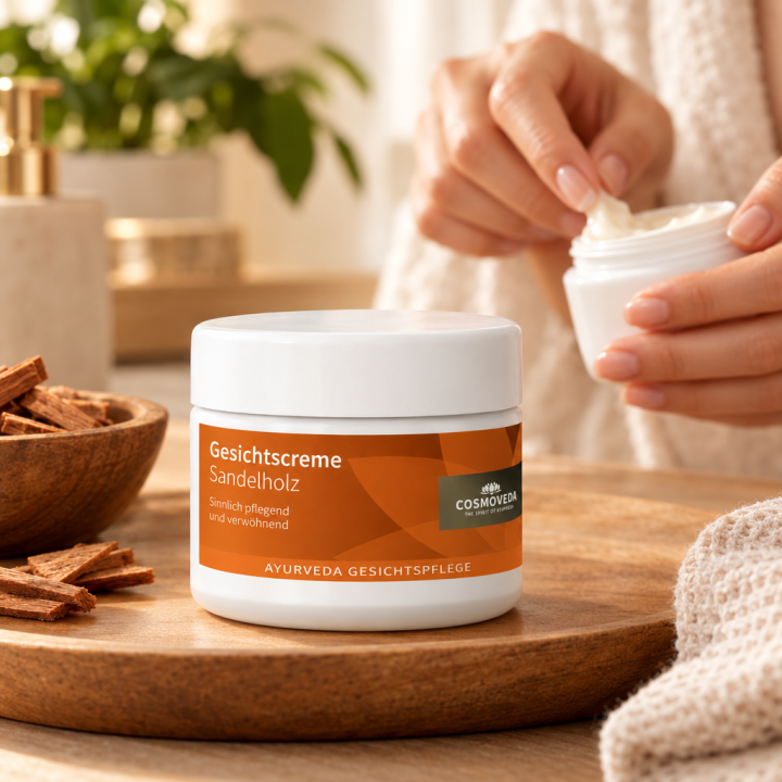 Luksusowy krem do twarzy z ekstraktem z drzewa sandałowego 50ml Cosmoveda - zdjęcie produktu