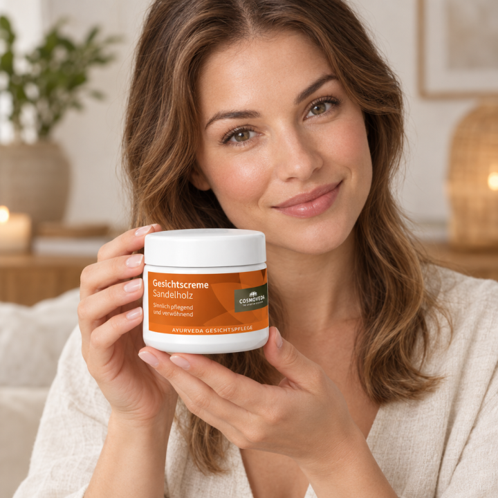 Luksusowy krem do twarzy z ekstraktem z drzewa sandałowego 50ml Cosmoveda - zdjęcie produktu