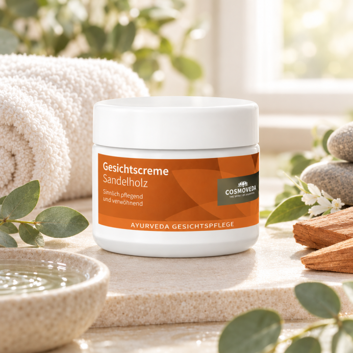 Luksusowy krem do twarzy z ekstraktem z drzewa sandałowego 50ml Cosmoveda - zdjęcie produktu