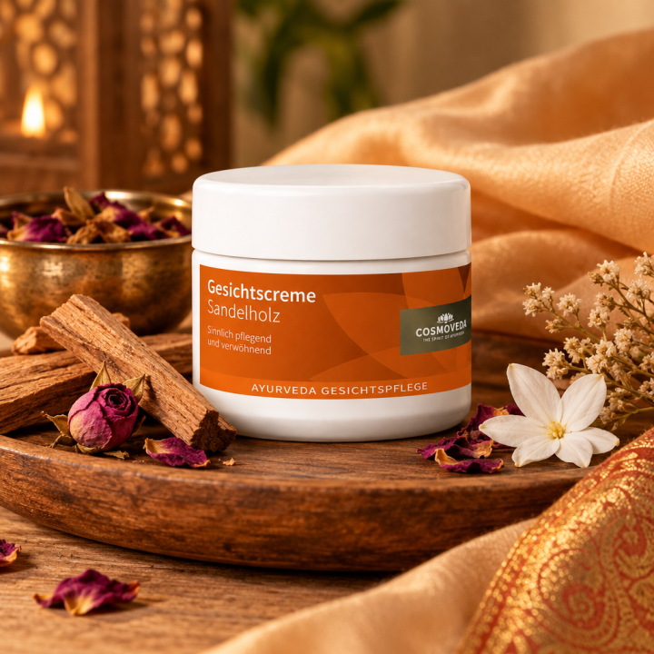 Luksusowy krem do twarzy z ekstraktem z drzewa sandałowego 50ml Cosmoveda - zdjęcie produktu