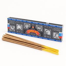 Kadzidełka PIŻMO & DRZEWO SANDAŁOWE 15g Satya Sai Baba SUPER HIT - zdjęcie produktu