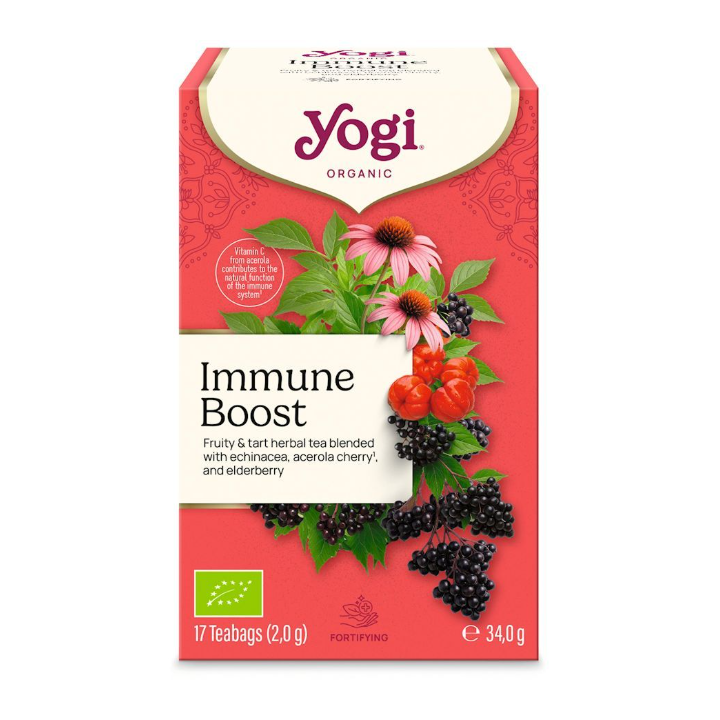 IMMUNE BOOST BIO YOGI TEA - zdjęcie produktu