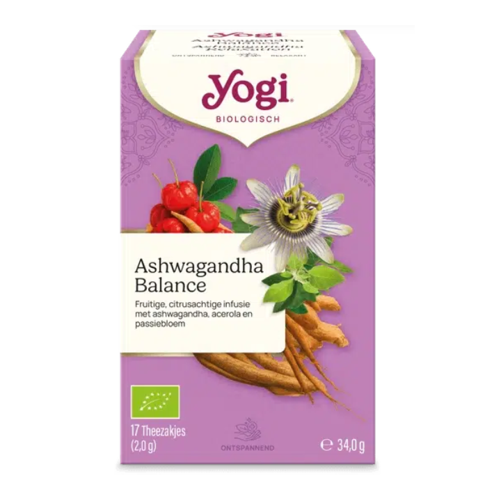 ASHWAGANDHA BALANCE Równow.z Ash. BIO YOGI TEA 17x2,0 g - zdjęcie produktu