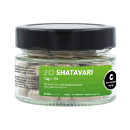 BIO Shatavari 80 kapsułek Cosmoveda - zdjęcie produktu