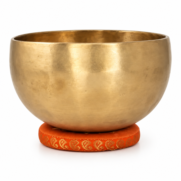 Misa tybetańska grająca Chö-pa, ok. 925-1050 g., średnica 18-19 cm - zdjęcie produktu