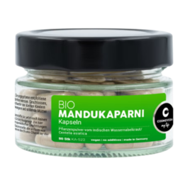 BIO Mandukaparni (Gotu Kola) Centella Asiatica 80 kapsułek Cosmoveda suplement diety - zdjęcie produktu
