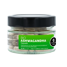 BIO Ashwagandha 80 kapsułek Cosmoveda - zdjęcie produktu