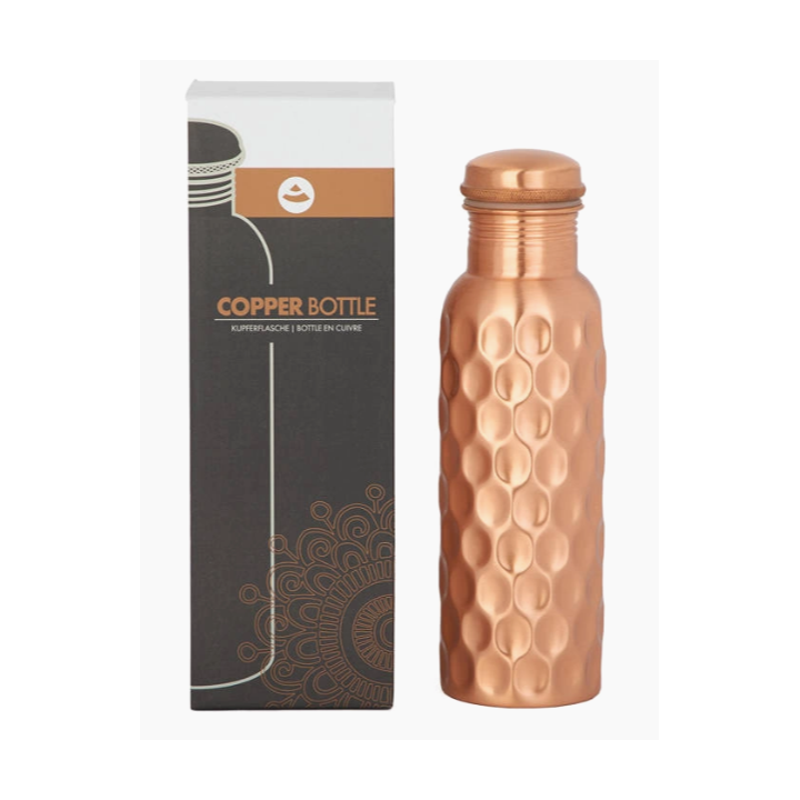 _BODHI KUPFER TRINKFLASCHE, DIAMANT- Muster, 800ml - zdjęcie produktu