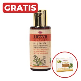 Olejek Maha Bhringraj 100ml Sattva + gratis mydło
