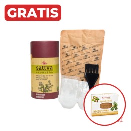 SATTVA HENNA BURGUNDY 150G + gratis mydło