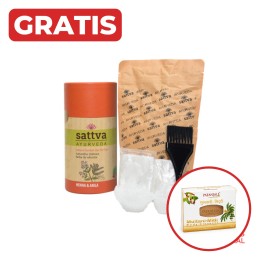 SATTVA HENNA Z AMLĄ 150g + gratis mydło