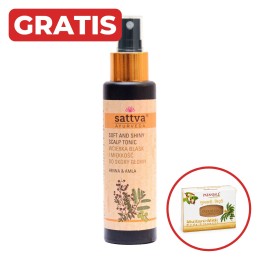SATTVA WCIERKA HENNA & AMLA 100 ML + gratis mydło
