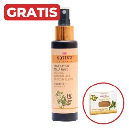 SATTVA WCIERKA DO WŁOSÓW KOZIERADKA 100 ML + gratis mydło