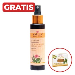 SATTVA wcierka do włosów HIBISCUS 100ML + gratis mydło