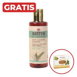 Szampon do włosów Shikakai 210ml Sattva + gratis mydło