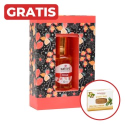 SATTVA PERFUMY W OLEJKU ROSE 10ML + gratis mydło