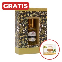 SATTVA PERFUMY W OLEJKU OUDH 10ML + gratis mydło