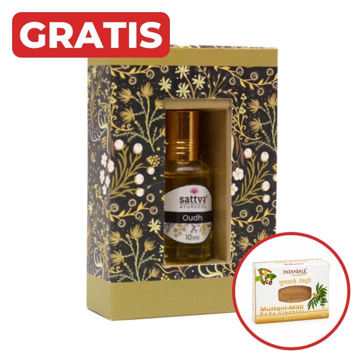 SATTVA PERFUMY W OLEJKU OUDH 10ML + gratis mydło