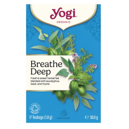 BREATHE DEEP Swobodny oddech BIO YOGI TEA - zdjęcie produktu