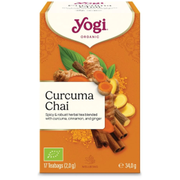 CURCUMA CHAI Złoty czaj z kurkumą BIO YOGI TEA - zdjęcie produktu
