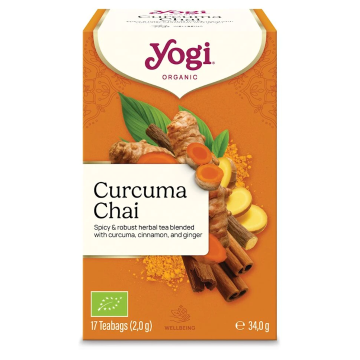 CURCUMA CHAI Złoty czaj z kurkumą BIO YOGI TEA - zdjęcie produktu
