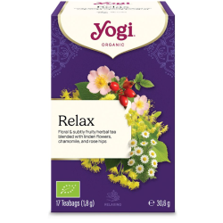 Herbata RELAX Relaks BIO 17 torebek Yogi Tea