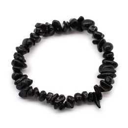 Chipstone Bracelet - Black Agate - zdjęcie produktu
