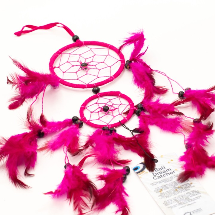 Bali Dreamcatchers - Medium Round - Turq/Pink/Purp - zdjęcie produktu