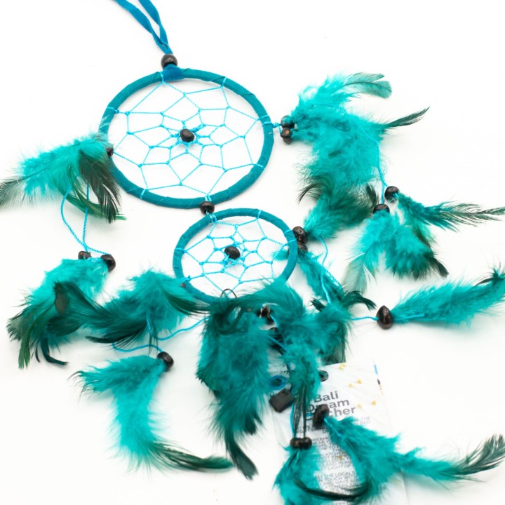Bali Dreamcatchers - Medium Round - Turq/Pink/Purp - zdjęcie produktu