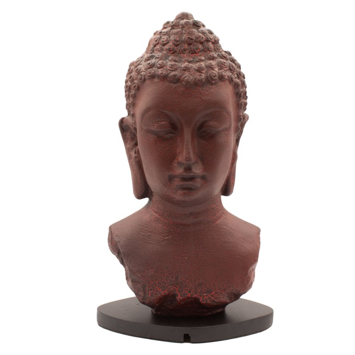 Buddha Bust Lamp Molton Lava - Oval Stand - zdjęcie produktu