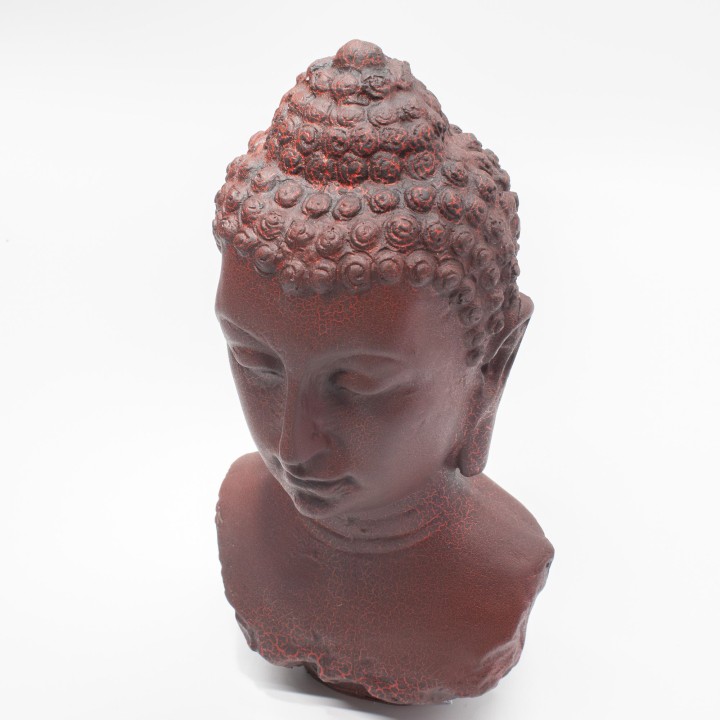 Buddha Bust Lamp Molton Lava - Oval Stand - zdjęcie produktu