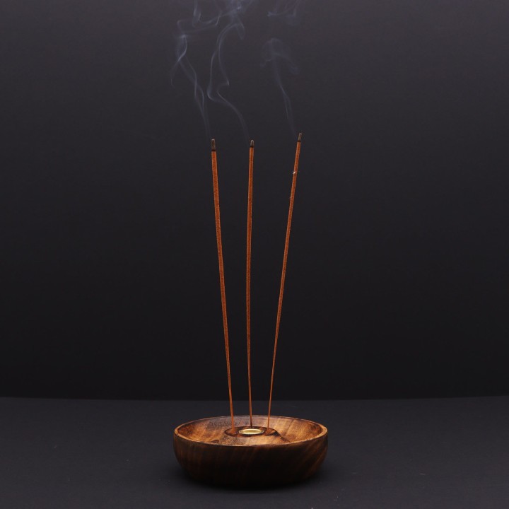 Incense Stick & Cone Burner Disc - Plain - zdjęcie produktu