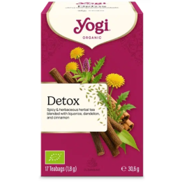 Herbata DETOX  BIO 17 torebek Yogi Tea - zdjęcie produktu