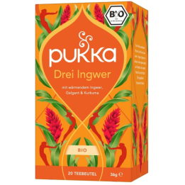 Herbata Pukka Imbir & Galangal/Three Ginger 20 torebek Pukka - zdjęcie produktu
