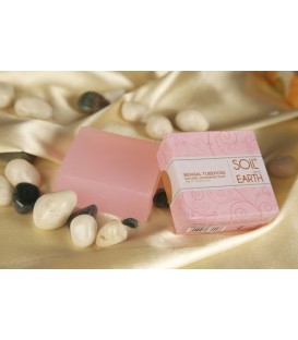 Ręcznie robione w Indiach mydło 100% VEGAN Tuberoza Bengalska 125g Soil&Earth cera wrażliwa