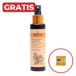 SATTVA WCIERKA HENNA & AMLA 100 ML + gratis mydło