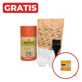 SATTVA HENNA Z AMLĄ 150g + gratis mydło