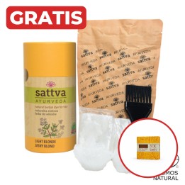 SATTVA HENNA JASNY BLOND 150 g. + gratis mydło