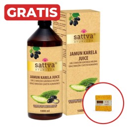 SATTVA JUICE JAMUN KARELA 1L + gratis mydło