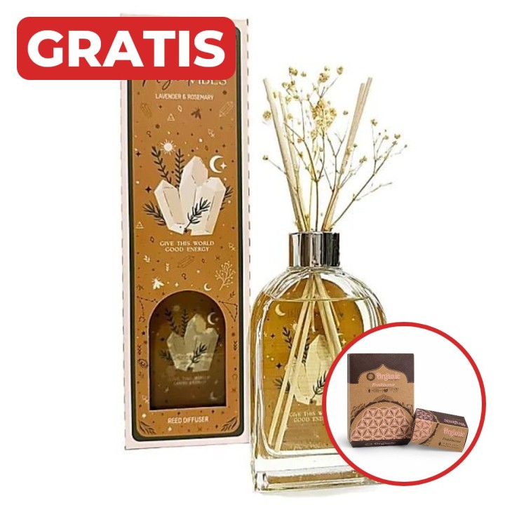 Dyfuzor Zapachowy Celestial Magic z Patyczkami REED DIFFUSER 120ml + gratis stożki