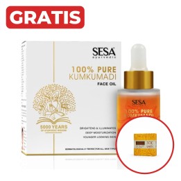 Olejek do twarzy ajurwedyjski KUMKUMADI FACE OIL 15ml SESA + gratis mydło