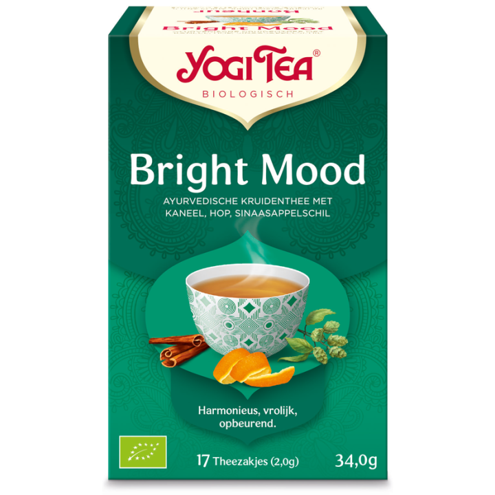 BRIGHT MOOD Dobry nastrój BIO YOGI TEA - zdjęcie produktu