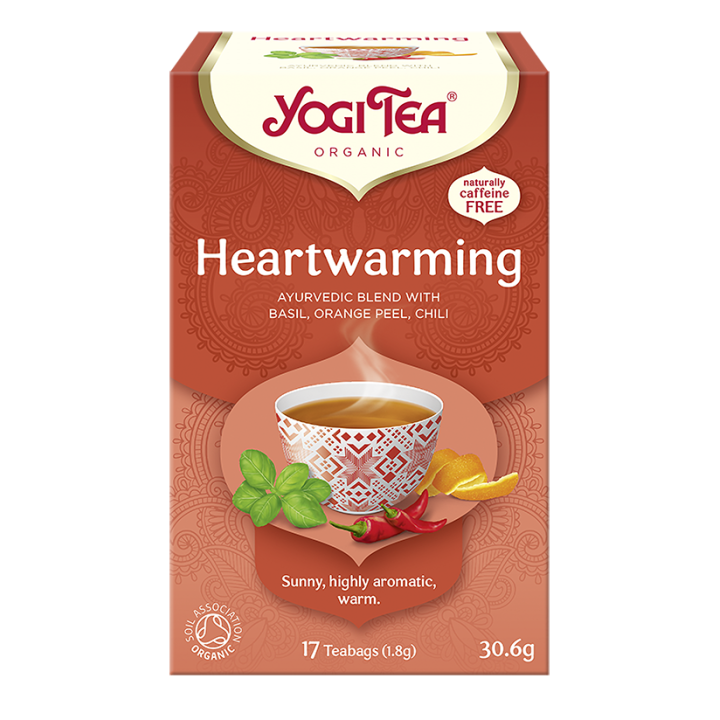 HEARTWARMING Radość życia BIO YOGI TEA - zdjęcie produktu